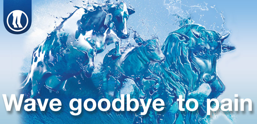 Wave goodbye to pain